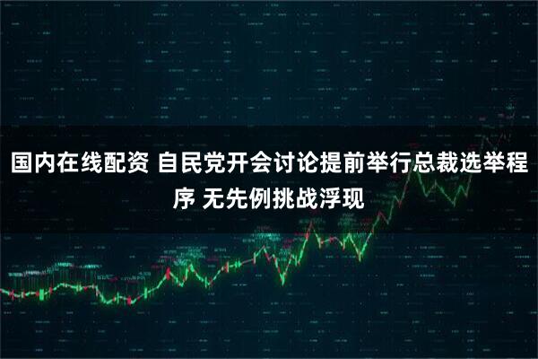 国内在线配资 自民党开会讨论提前举行总裁选举程序 无先例挑战浮现