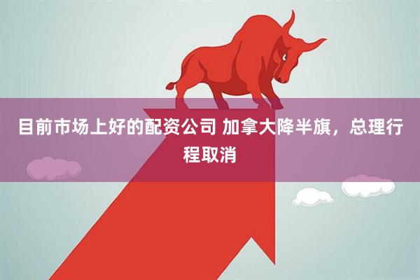 目前市场上好的配资公司 加拿大降半旗，总理行程取消